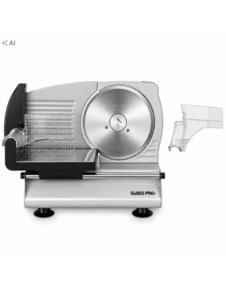 Krajalnica Elektryczna do Chleba Wędlin Sera 150W 190mm SWISS PRO+ Metalowa