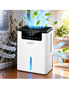 Osuszacz Powietrza Pochłaniacz Wilgoci Elektryczny 25m² 700ml 2,2L Cichy 2