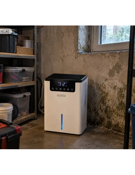 Osuszacz Powietrza Pochłaniacz Wilgoci Elektryczny 25m² 700ml 2,2L Cichy