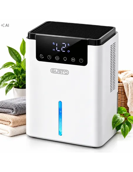 Osuszacz Powietrza Pochłaniacz Wilgoci Elektryczny 25m² 700ml 2,2L Cichy