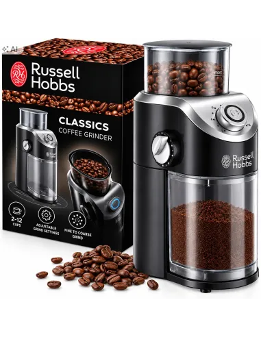 MŁYNEK DO KAWY ELEKTRYCZNY ŻARNOWY RUSSELL HOBBS 140W 100G REGULACJA ŻARNA