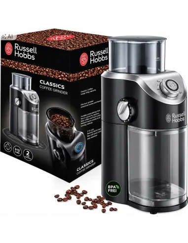 MŁYNEK DO KAWY ELEKTRYCZNY ŻARNOWY RUSSELL HOBBS 140W 100G REGULACJA ŻARNA