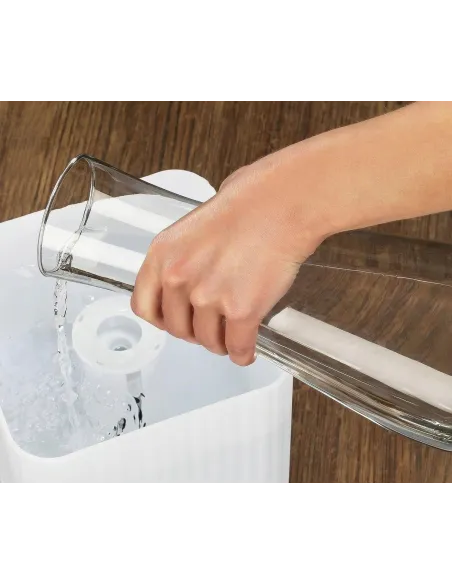 Nawilżacz Powietrza REER 5,5L ULTRADŹWIĘKOWY 2w1 Higrometr PILOT LED 30m2