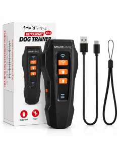 Odstraszacz Psów ULTRADZWIĘKOWY Antyszczekowy TRENER Psa 3w1 SMART THINGZ
