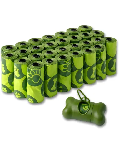 WORKI WORECZKI NA PSIE ODCHODY KUPY 900 SZT 60 ROLEK MOCNE + ETUI DOZOWNIK