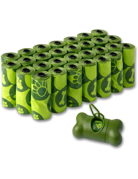 WORKI WORECZKI NA PSIE ODCHODY KUPY 900 SZT 60 ROLEK MOCNE + ETUI DOZOWNIK