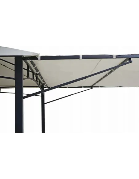 ELEGANCKI PAWILON NAMIOT OGRODOWY ALTANA z OTWIERANĄ MARKIZĄ 3,3x3,3m