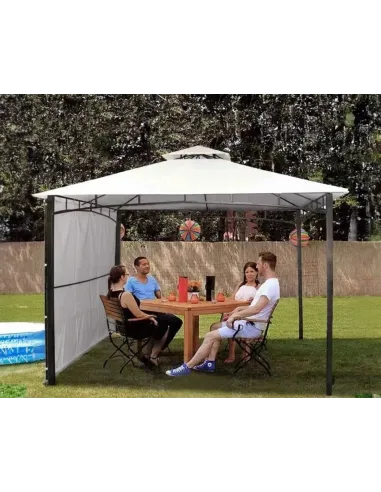 ELEGANCKI PAWILON NAMIOT OGRODOWY ALTANA z OTWIERANĄ MARKIZĄ 3,3x3,3m