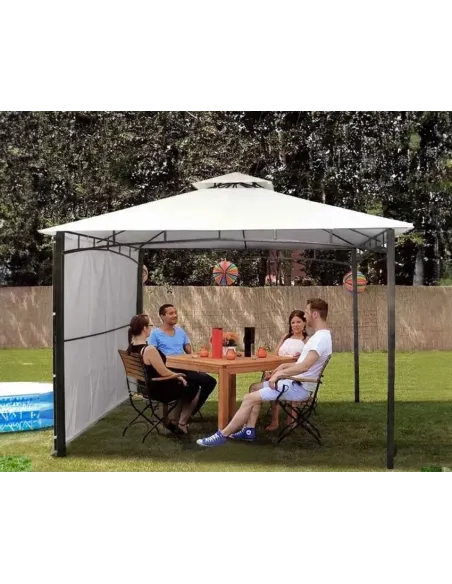 ELEGANCKI PAWILON NAMIOT OGRODOWY ALTANA z OTWIERANĄ MARKIZĄ 3,3x3,3m