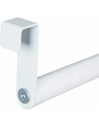 DRĄŻEK RURA UBRANIOWY DO SZAFY z ZACZEPAMI 58-95cm