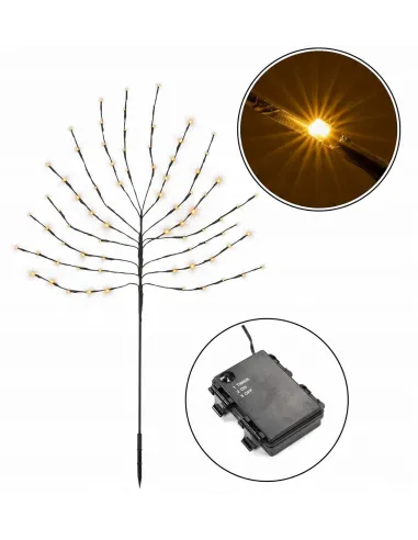 DRZEWKO LED 110cm OŚWIETLENIE ŚWIĄTECZNE BOŻE NARODZENIE LAMPKI Wew/Zew
