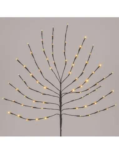 DRZEWKO LED 110cm OŚWIETLENIE ŚWIĄTECZNE BOŻE NARODZENIE LAMPKI Wew/Zew