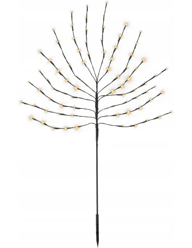 DRZEWKO LED 110cm OŚWIETLENIE ŚWIĄTECZNE BOŻE NARODZENIE LAMPKI Wew/Zew