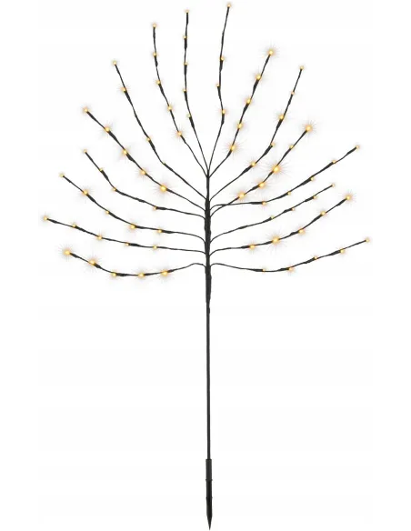 DRZEWKO LED 110cm OŚWIETLENIE ŚWIĄTECZNE BOŻE NARODZENIE LAMPKI Wew/Zew