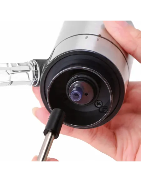 Elektryczny Napowietrzacz do wina AERATOR Nalewak Dozownik do Wina Inox