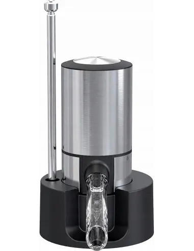Elektryczny Napowietrzacz do wina AERATOR Nalewak Dozownik do Wina Inox