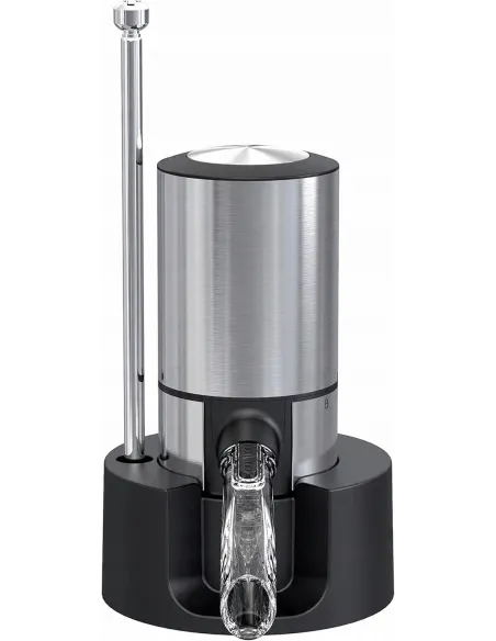 Elektryczny Napowietrzacz do wina AERATOR Nalewak Dozownik do Wina Inox