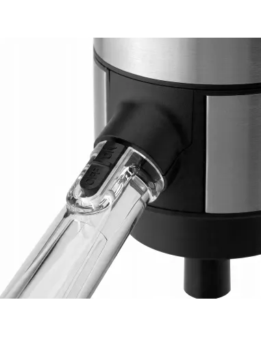 Elektryczny Napowietrzacz do wina AERATOR Nalewak Dozownik do Wina Inox