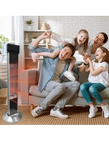 Elektryczny PARASOL GRZEWCZY Stojący PROMIENNIK Ogrodowy Tarasowy 2000W
