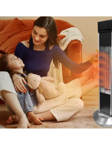 Elektryczny PARASOL GRZEWCZY Stojący PROMIENNIK Ogrodowy Tarasowy 2000W