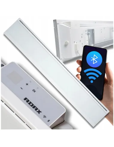 Grzejnik Elektryczny energooszczędny konwektorowy ścienny 1000W biały Wifi