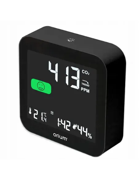 CZUJNIK DETEKTOR JAKOŚCI POWIETRZA W DOMU CO2 PPM WILGOTNOŚĆ TEMPERATURA