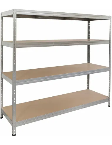 REGAŁ METALOWY MAGAZYNOWY GARAŻOWY Do PIWNICY 180x160x60cm UDZWIG 1000kg