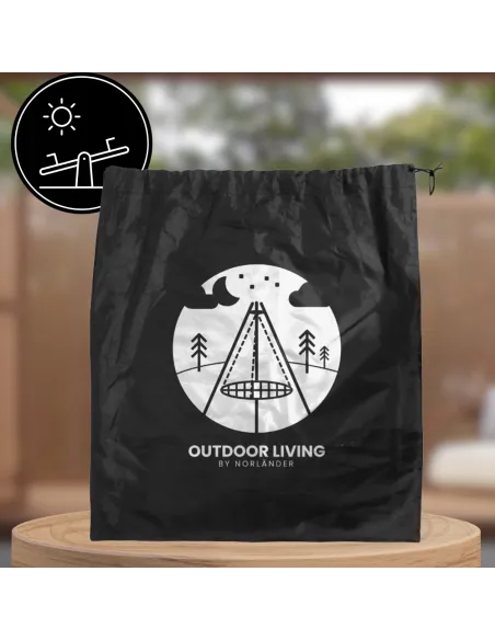 TRÓJNÓG Palenisko Duży GRILL Ogniskowy Ogrodowy Wiszący BBQ Ruszt 2w1
