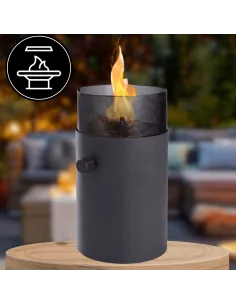 LATARNIA GAZOWA OGRZEWACZ OGRODOWA NA TARAS PATIO LAMPA NA GAZ WOLNOSTOJĄCA 2