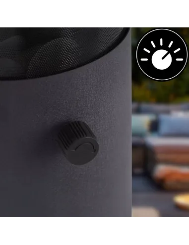 LATARNIA GAZOWA OGRZEWACZ OGRODOWA NA TARAS PATIO LAMPA NA GAZ WOLNOSTOJĄCA
