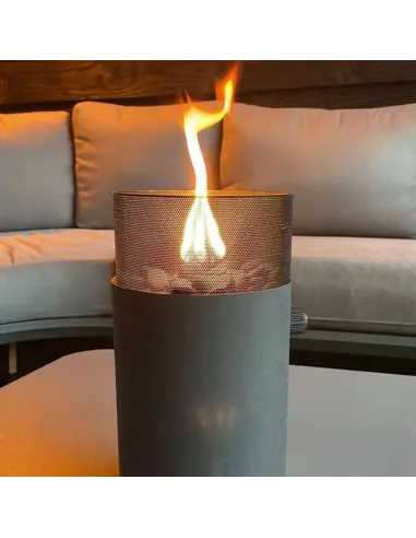 LATARNIA GAZOWA OGRZEWACZ OGRODOWA NA TARAS PATIO LAMPA NA GAZ WOLNOSTOJĄCA