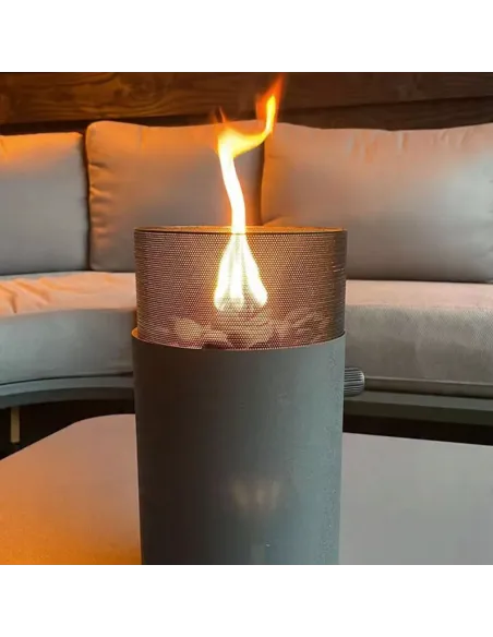LATARNIA GAZOWA OGRZEWACZ OGRODOWA NA TARAS PATIO LAMPA NA GAZ WOLNOSTOJĄCA