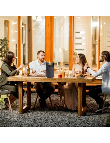 LATARNIA GAZOWA OGRZEWACZ OGRODOWA NA TARAS PATIO LAMPA NA GAZ WOLNOSTOJĄCA