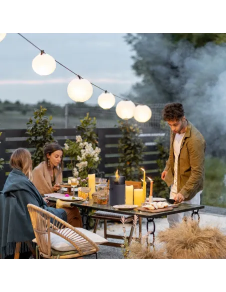 LATARNIA GAZOWA OGRZEWACZ OGRODOWA NA TARAS PATIO LAMPA NA GAZ WOLNOSTOJĄCA