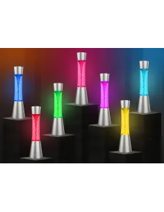 Duża Lampka TORNADO Lawa LED Lampa Lava 30cm zmieniająca kolory RGB 2