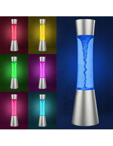 Duża Lampka TORNADO Lawa LED Lampa Lava 30cm zmieniająca kolory RGB