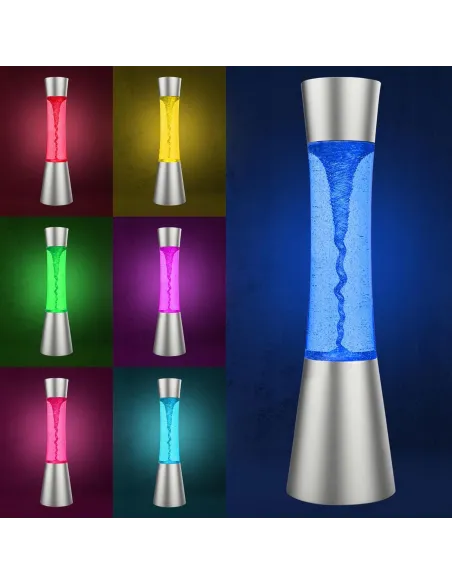 Duża Lampka TORNADO Lawa LED Lampa Lava 30cm zmieniająca kolory RGB