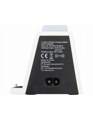 LAMPKA NOCNA LED + ŁADOWARKA INDUKCYJNA + 4x USB