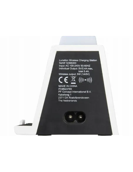LAMPKA NOCNA LED + ŁADOWARKA INDUKCYJNA + 4x USB