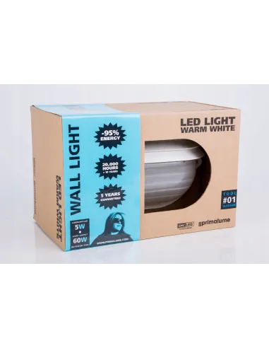 DUŻA LAMPA ZEWNĘTRZNA KINKIET IP54 LED 60W 2Kolory
