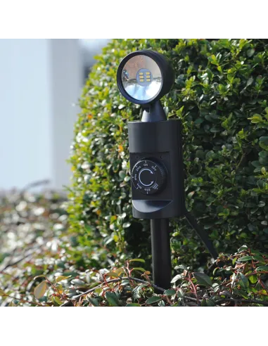 LAMPA Ogrodowa REFLEKTOR LED Przewód 1,4m SENSOR
