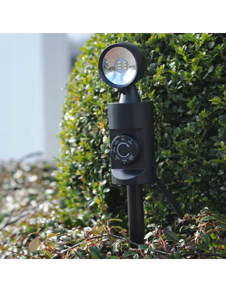 LAMPA Ogrodowa REFLEKTOR LED Przewód 1,4m SENSOR