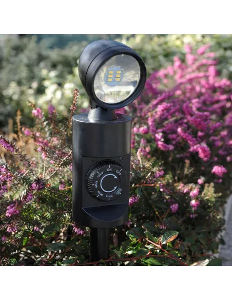 LAMPA Ogrodowa REFLEKTOR LED Przewód 1,4m SENSOR