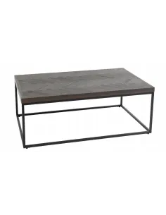 STOLIK KAWOWY Halskov LOFT 100x65cm Lite Drewno