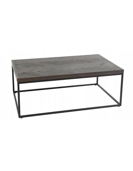 STOLIK KAWOWY Halskov LOFT 100x65cm Lite Drewno