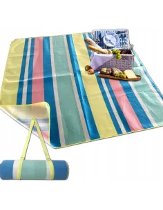 KOC PIKNIKOWY Miękki PLAŻOWY MATA 180X180 XXL