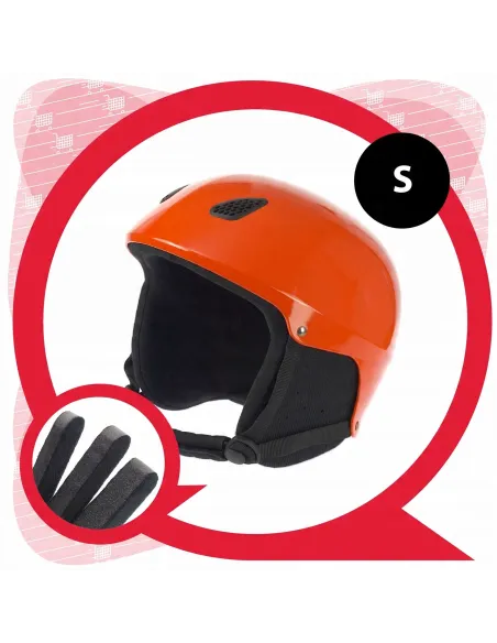 KASK NARCIARSKI Regulowany Kask Rowerowy SPOKEY S