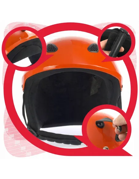 KASK NARCIARSKI Regulowany Kask Rowerowy SPOKEY S