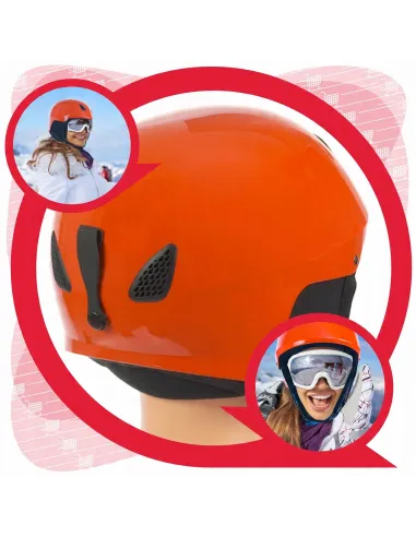 KASK NARCIARSKI Regulowany Kask Rowerowy SPOKEY S
