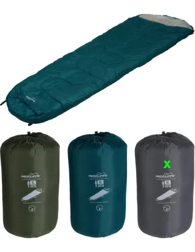 Duży ŚPIWÓR XXL 230cm MUMIA Redcliffs od 10 do 0°C 230x80cm